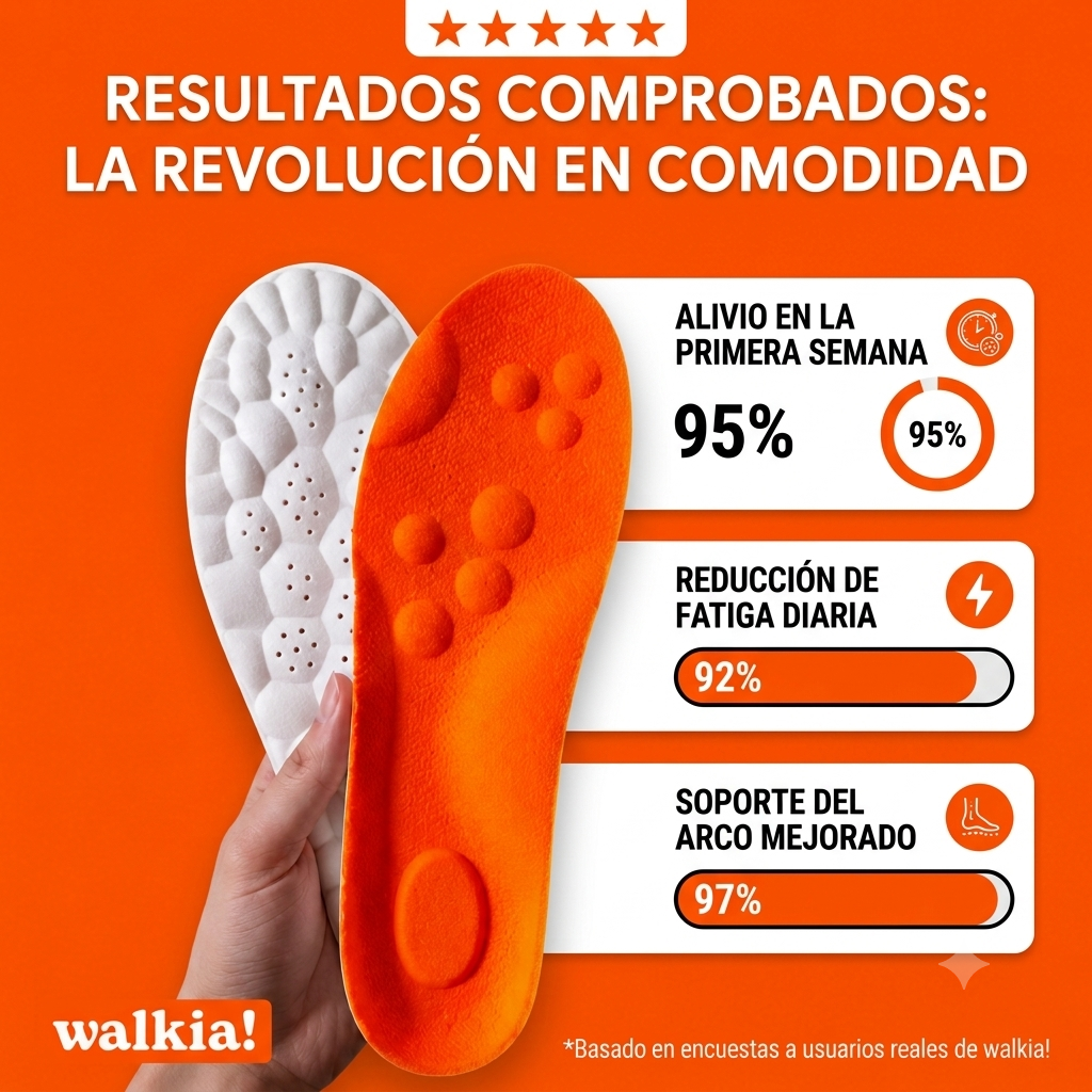 Walkia® ComfortStep™ – Camina sin dolor desde el primer día